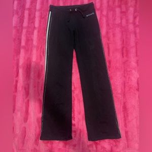 low rise back sweatpants